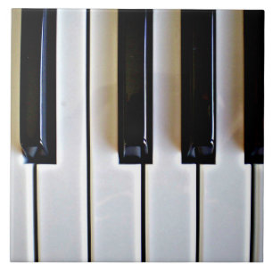 Piano Nycklar Kakelplatta