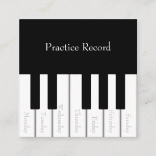Piano Nycklar Kids Weekly Music Practice Reward Ca Rabattkort
