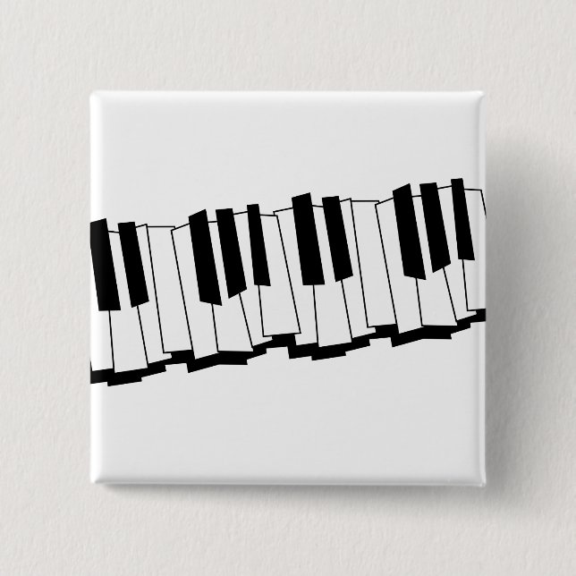 Piano Nycklar Knapp (Framsida)