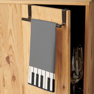 Piano Nycklar 🎹 Kökshandduk