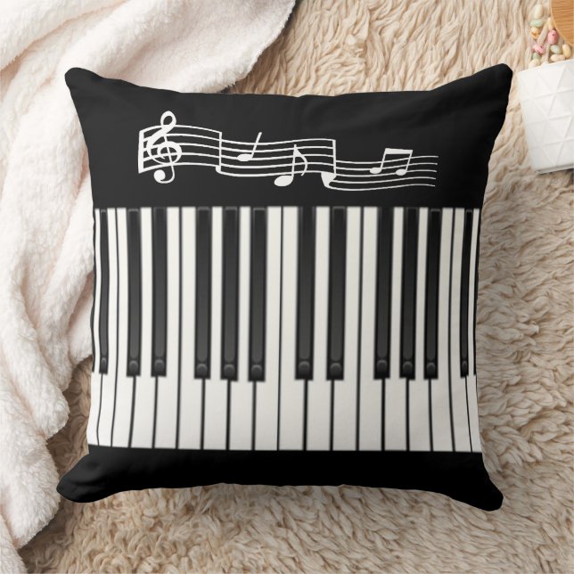Piano Nycklar Kudde (Filt)
