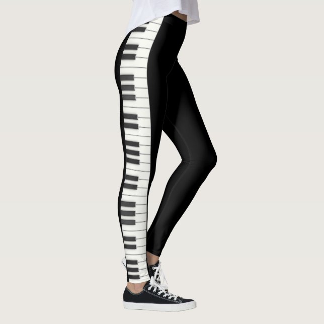 Piano Nycklar Leggings (Höger)