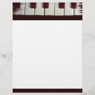 Piano Nycklar Letterhead