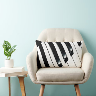 Piano Nycklar Lumbarkudde