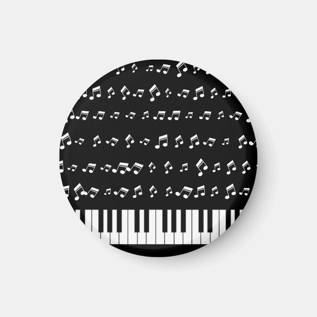 Piano Nycklar Magnet (Framsidan)