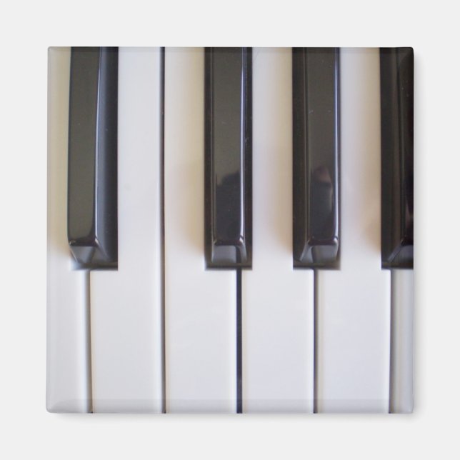 Piano Nycklar Magnet (Framsidan)