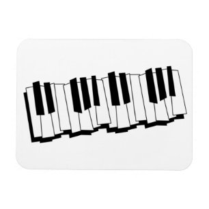 Piano Nycklar Magnet