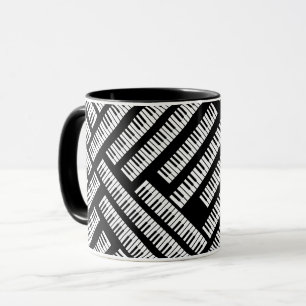 Piano Nycklar Mugg