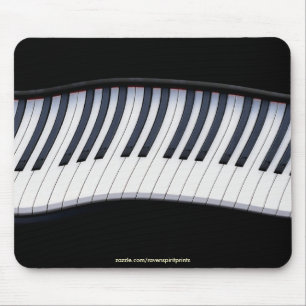 PIANO NYCKLAR MUSIC ÄLSKARE Mousepad Musmatta
