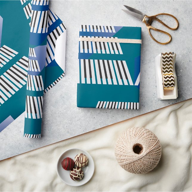 Piano Nycklar Music Wrapping Papper Presentpapper (Skapare uppladdad)