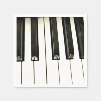Piano Nycklar napkin Pappersservett