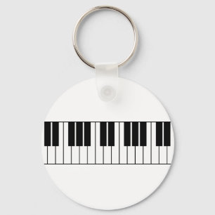 Piano Nycklar Nyckelring