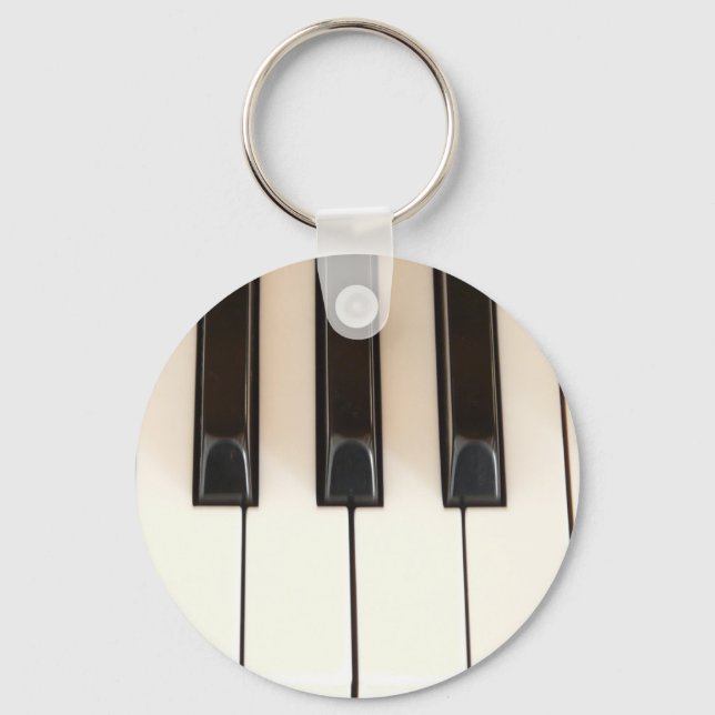 Piano Nycklar Nyckelring (Framsida)