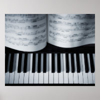 Piano Nycklar och Music Bok