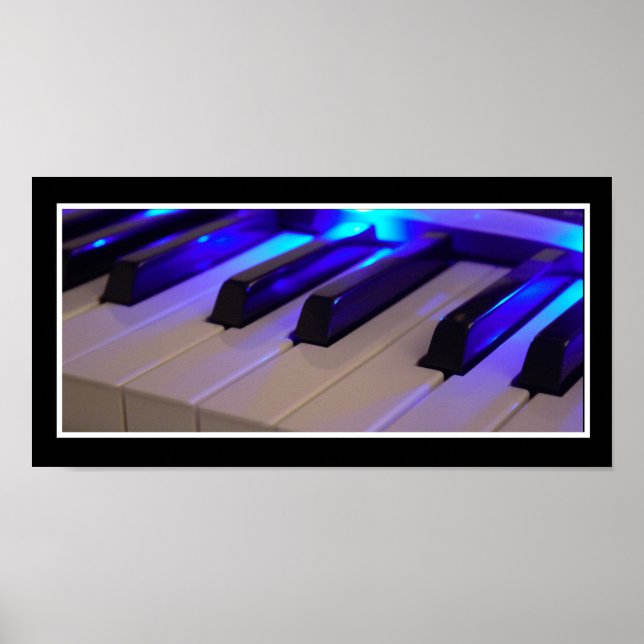 Piano Nycklar Poster (Framsidan)