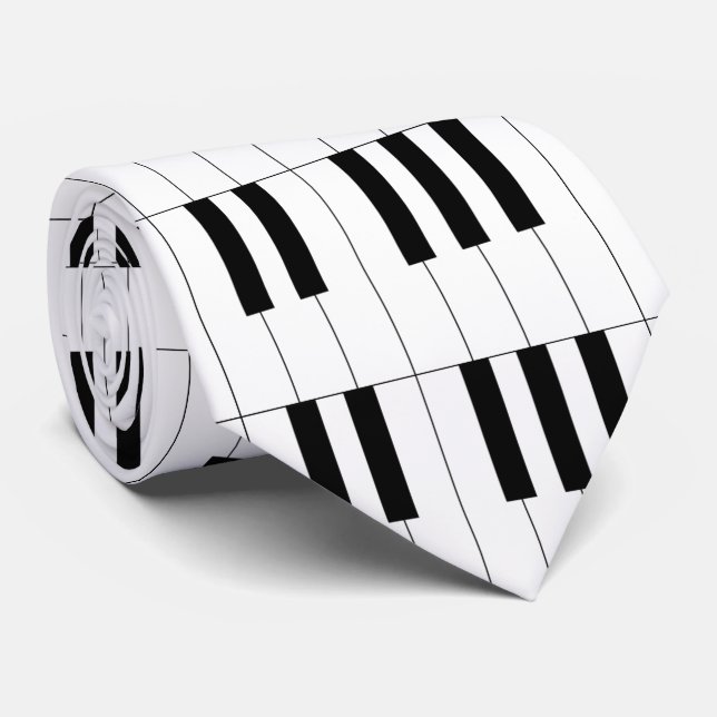 Piano Nycklar Slips (Rullad)