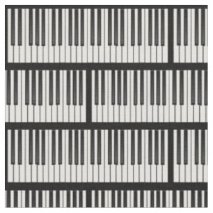 Piano Nycklar Tyg