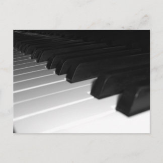 Piano Nycklar Vykort