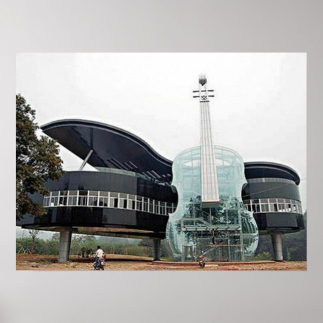 Piano och Violin House Poster (Framsidan)