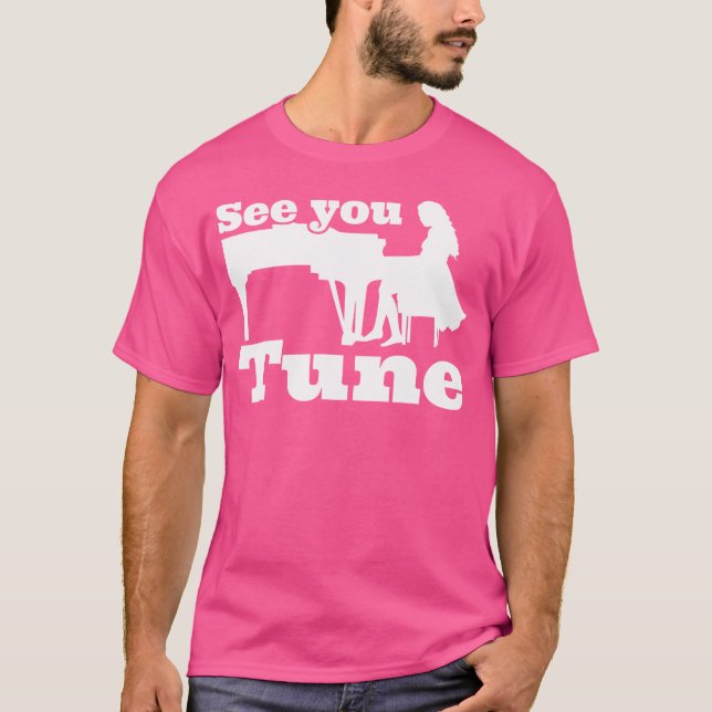 Piano Opera Piano Player på teatern T Shirt (Framsida)