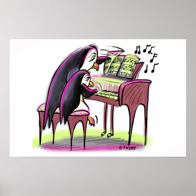 pIaNo pEnGuInS Poster (Framsidan)