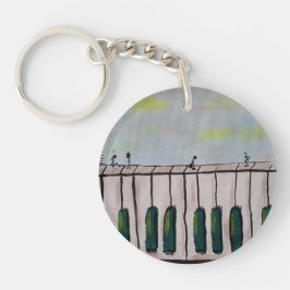 Piano People Acrylic Keychain
