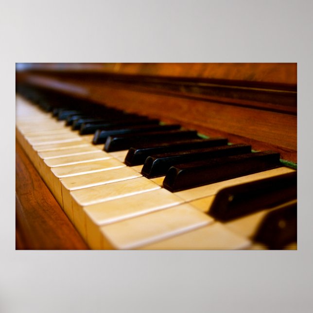 Piano Photo Poster (Framsidan)