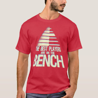 Piano Pianist De bästa spelarna finns på bänken ( T Shirt