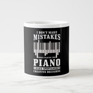 Piano Pianist Gift Jumbo Mugg