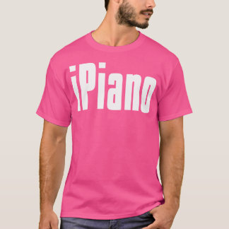 Piano Pianist Tangentbord Jazz Indie Sten Blues Or T Shirt