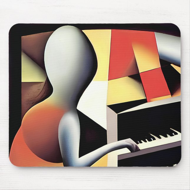 Piano Player - Airbrush Art Musmatta (Framsidan)