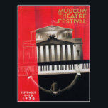 Piano Player, Music Festival Art Deco Vintage Poster<br><div class="desc">Piano Player,  Music Festival Art Deco Vintage affisch.</div>