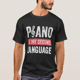 Piano Player Pianist Music Musician Vintage T Shirt
