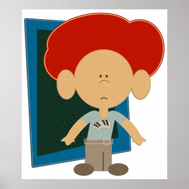 Piano Player Poster (Framsidan)