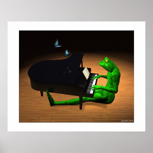 Piano Player Poster (Framsidan)