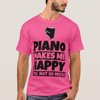 Piano Player presenterar den nye Piano Music Humor T Shirt