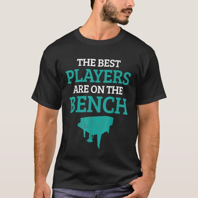 Piano Player T-Shirt (Framsida)