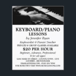 Piano Player, Tangentbord, Piano Lessons Flygblad<br><div class="desc">Piano Player,  Tangentbord,  Piano Lessons annonserar ut flygblad från Affärskortet Store.</div>