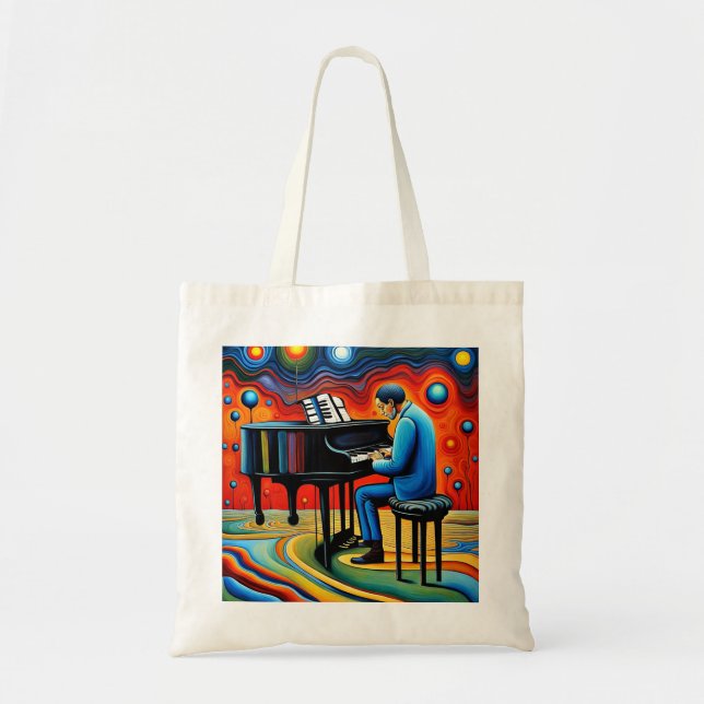 Piano Player Tygkasse (Framsidan)