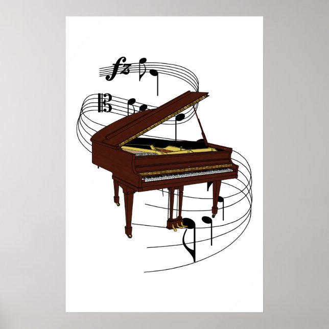 Piano Poster (Framsidan)