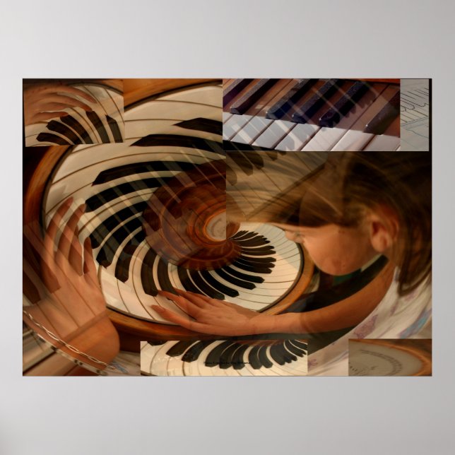 Piano Practice Poster (Framsidan)