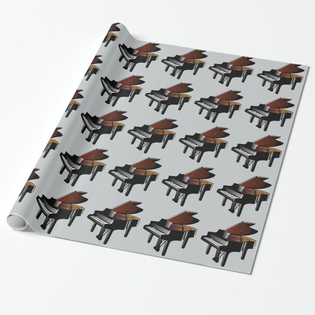 Piano Presentpapper (Utrullad)
