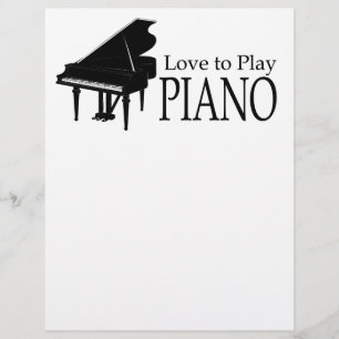 Piano Reklamblad