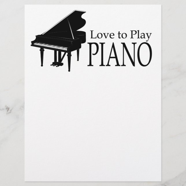 Piano Reklamblad (Framsidan)
