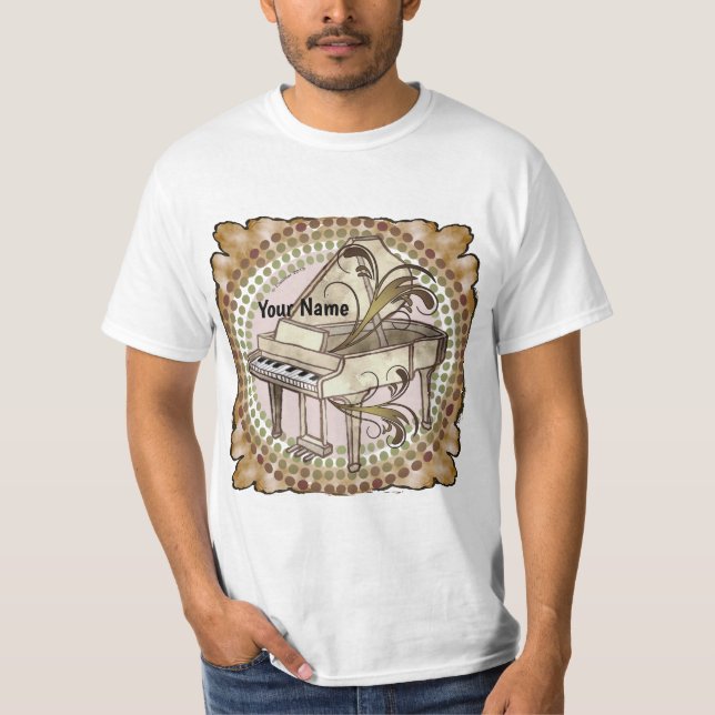 Piano Rhythm t-shirt (Framsida)