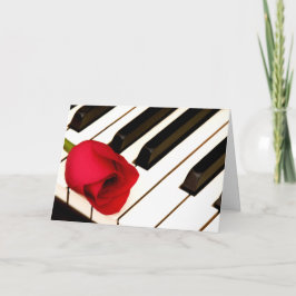 Piano & ro II Helgkort