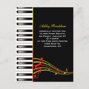 Piano Skäl Inbjudan