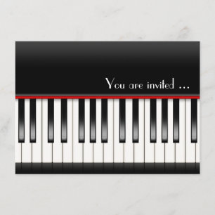 Piano Skäl Inbjudan