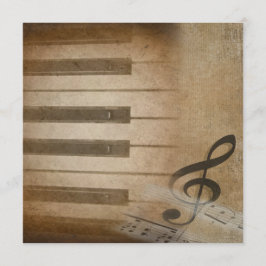 Piano-skälet Inbjudningar