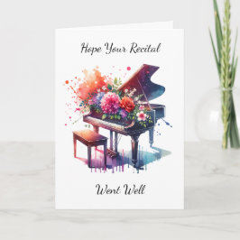 Piano-skälet | Jag kunde tyvärr inte vara där Kort